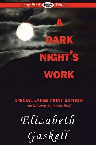 A Dark Night's Work (Large Print Edition) cover