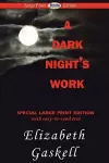 A Dark Night's Work (Large Print Edition) cover