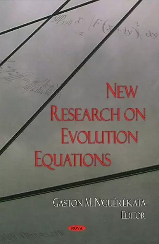 New Research on Evolution Equations cover