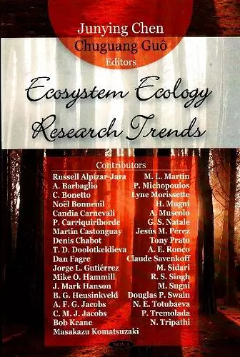 Ecosystem Ecology Research Trends cover