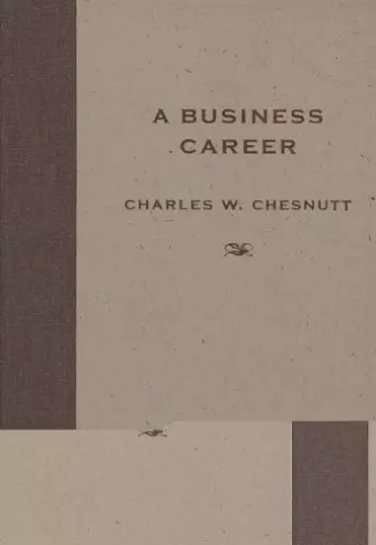 A Business Career cover