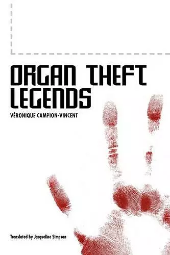 Organ Theft Legends cover