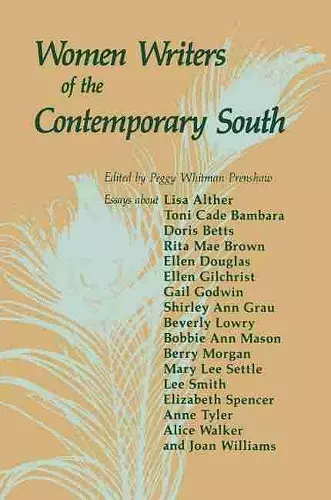 Women Writers of the Contemporary South cover