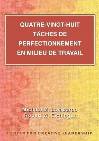 Eighty-Eight Assignments for Development in Place (French Canadian) cover