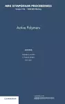 Active Polymers: Volume 1190 cover