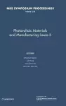 Photovoltaic Materials and Manufacturing Issues II: Volume 1210 cover