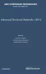 Advanced Structural Materials – 2012: Volume 1485 cover