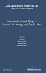Intermetallic-Based Alloys - Science, Technology and Applications cover