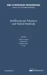 Multifunctional Polymeric and Hybrid Materials: Volume 1718 cover