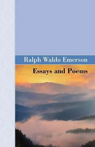 Essays and Poems cover