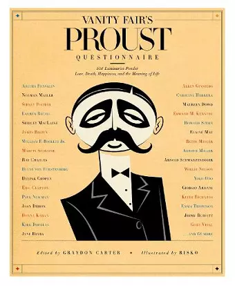 Vanity Fair's Proust Questionnaire cover