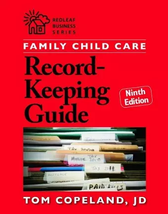 Family Child Care Record Keeping Guide cover