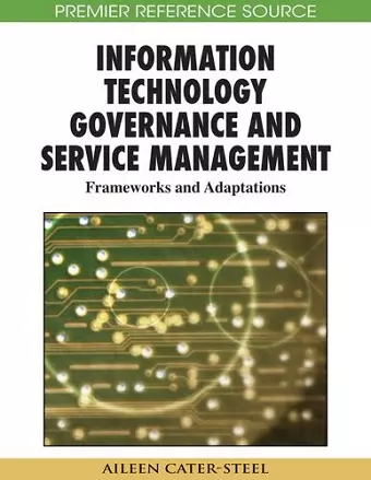 Information Technology Governance and Service Management cover