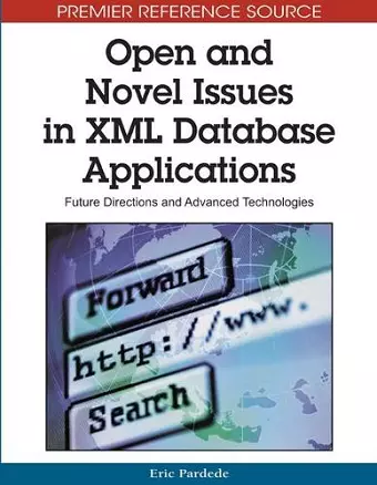 Open and Novel Issues in XML Database Applications cover