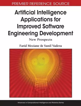 Artificial Intelligence Applications for Improved Software Engineering Development cover