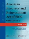 Stimulus: American Recovery and Reinvestment Act of 2009: PL 111-5 cover