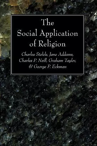 The Social Application of Religion cover