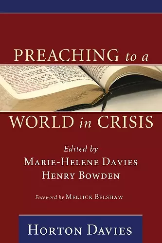 Preaching to a World in Crisis cover