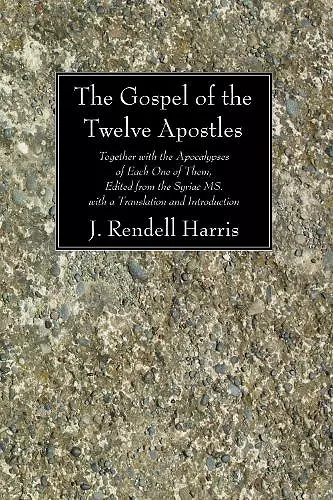 The Gospel of the Twelve Apostles cover