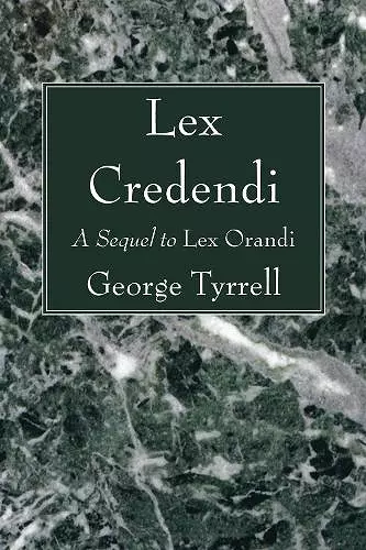 Lex Credendi cover