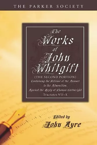 The Works of John Whitgift cover