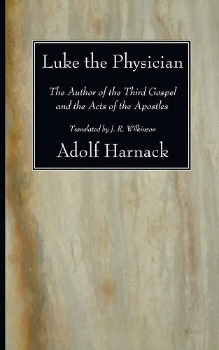 Luke the Physician cover