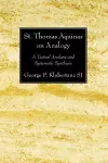 St. Thomas Aquinas on Analogy cover