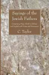 Sayings of the Jewish Fathers cover