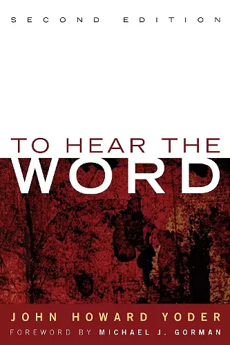 To Hear the Word cover