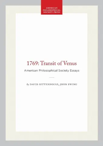 1769: Transit of Venus cover