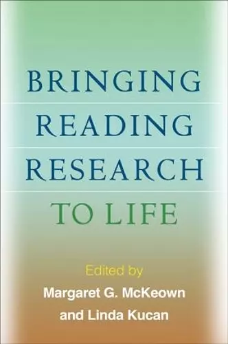 Bringing Reading Research to Life cover