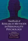 Handbook of Research Methods in Personality Psychology cover