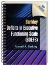 Barkley Deficits in Executive Functioning Scale (BDEFS for Adults), (Wire-Bound Paperback) cover