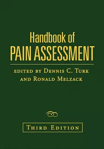 Handbook of Pain Assessment, Third Edition cover