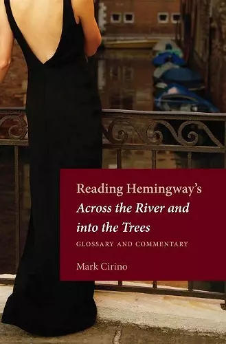 Reading Hemingway's Across the River and into the Trees cover