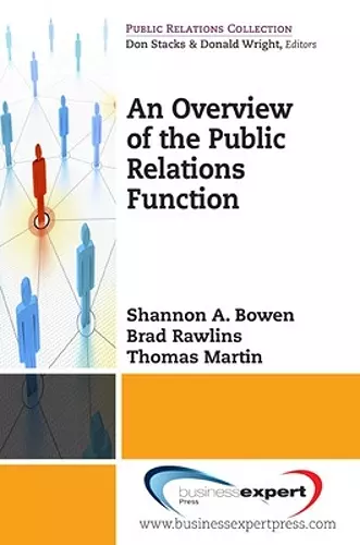 An Overview of the Public Relations Function cover