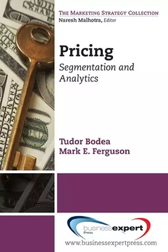 Pricing: Segmentation and Analytics cover