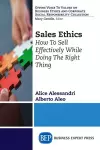 Sales Ethics cover