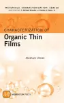 Characterization of Organic Thin Films cover