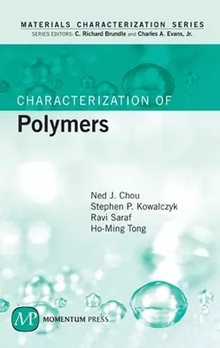 Characterization of Polymers cover