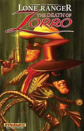 The Lone Ranger/Zorro: The Death Of Zorro cover