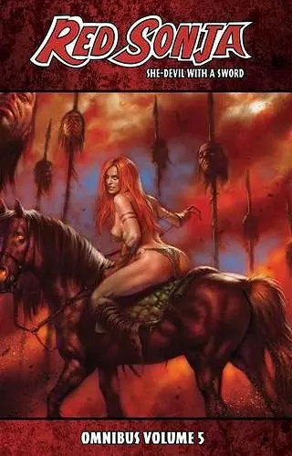 Red Sonja: She-Devil with a Sword Omnibus Volume 5 cover