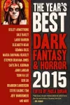 The Year's Best Dark Fantasy & Horror 2015 Edition cover