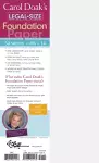 Carol Doak's Legal Size Foundation Paper cover