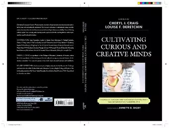 Cultivating Curious and Creative Minds cover