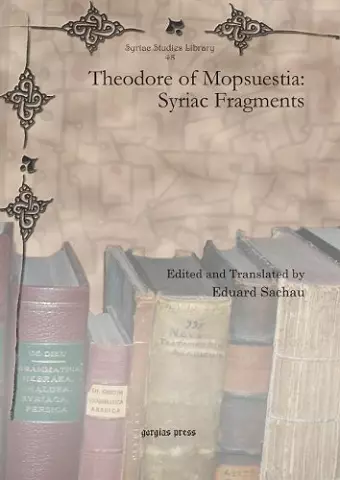 Theodore of Mopsuestia: Syriac Fragments cover