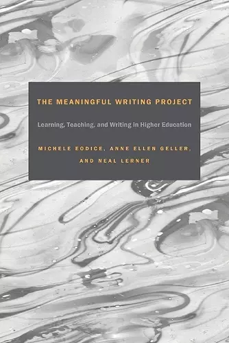 The Meaningful Writing Project cover