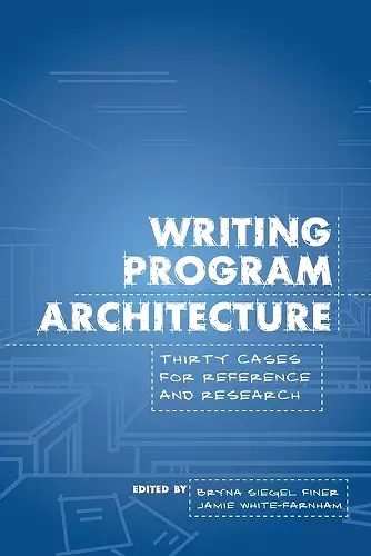 Writing Program Architecture cover