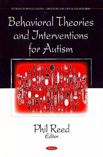 Behavioral Theories & Interventions for Autism cover