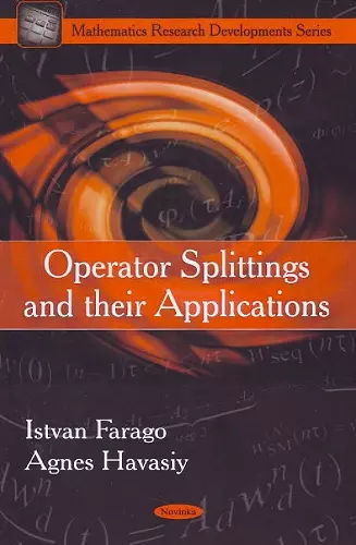 Operator Splittings & their Applications cover